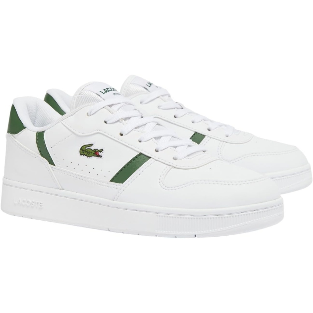 image:imageLacoste Kids TClip Set Sneakers Little KidBig KidWhite Dark Green
