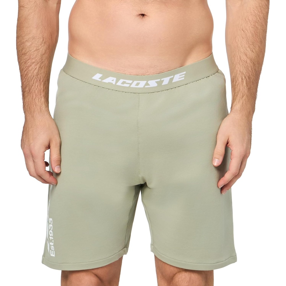 image:imageLacoste Mens Active Straight Fit ShortsLight Khaki