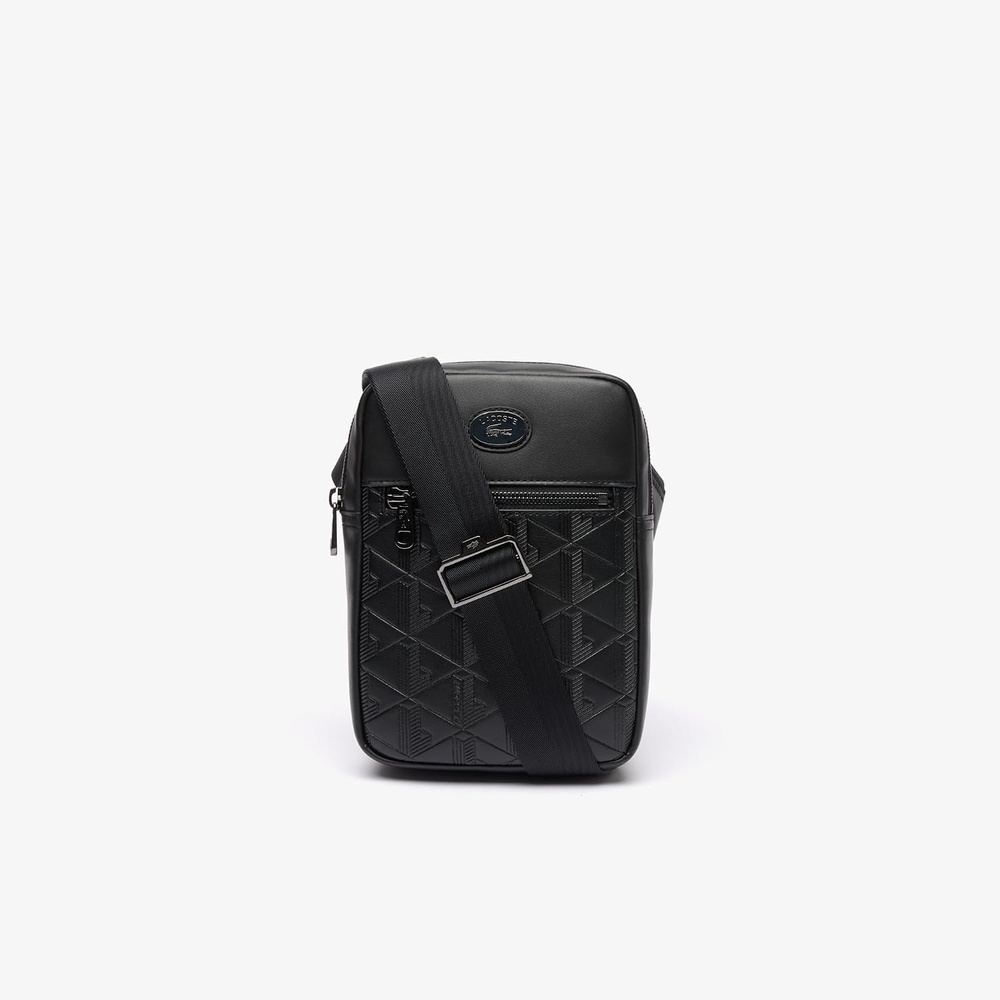 image:imageLacoste Mens Monogram SatchelBlack