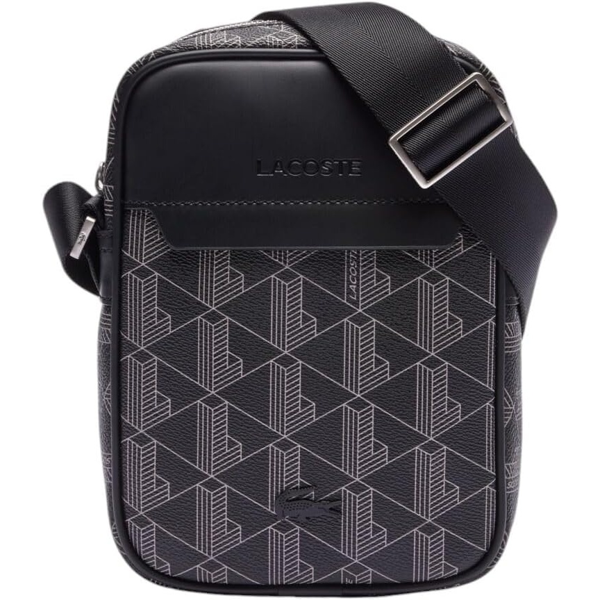 image:imageLacoste Mens Monogram SatchelPalm Green
