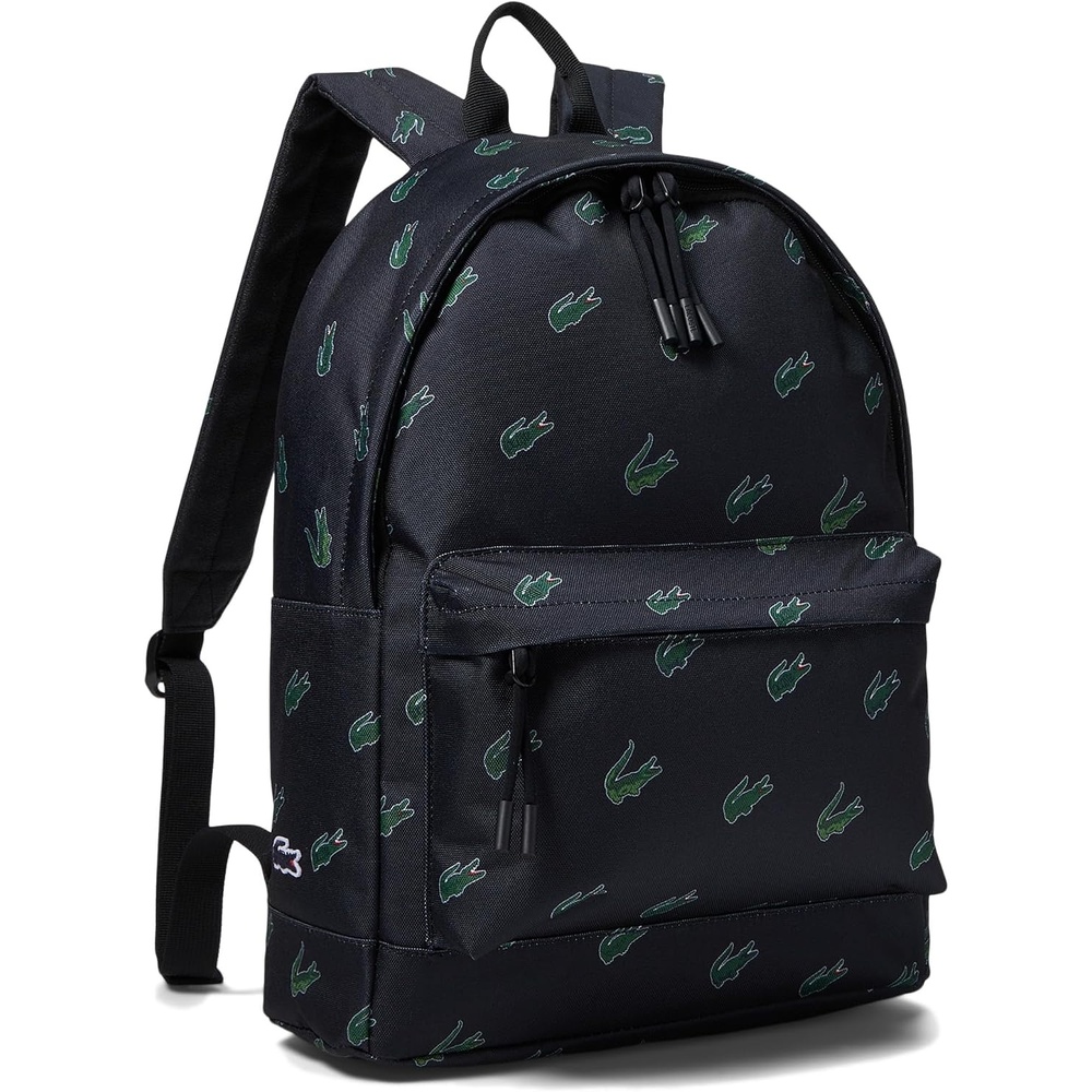image:imageLacoste Mens Neocroc Backpack Tape BrownOpium Black LargeDark Sapphires