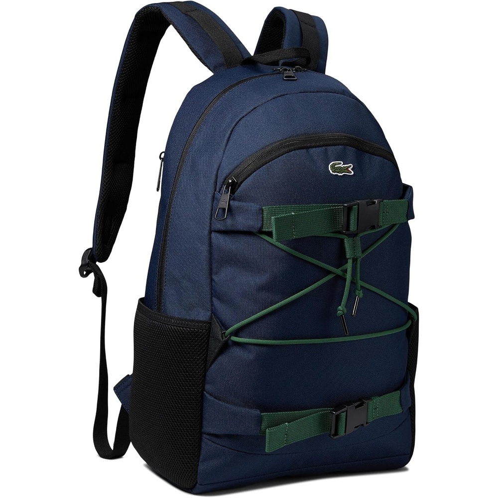 image:imageLacoste Mens Neocroc Backpack Tape BrownOpium Black LargeMidnight BlueBlackGreen