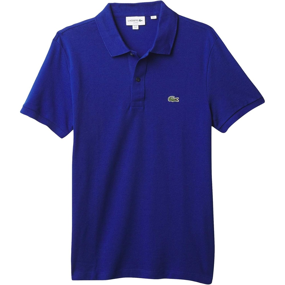 image:imageLacoste Mens Petit Piqu Slim Fit Polo ShirtCosmic