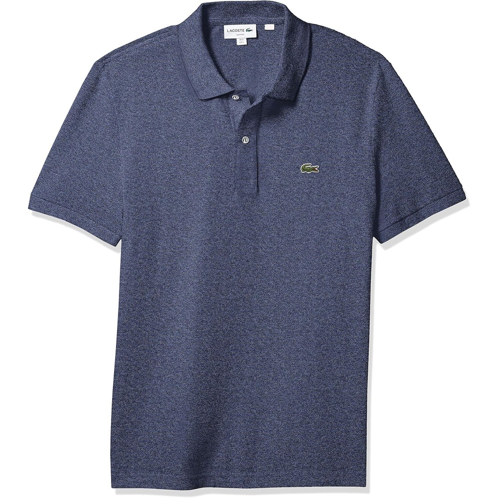 image:imageLacoste Mens Petit Piqu Slim Fit Polo ShirtHeather Nebula