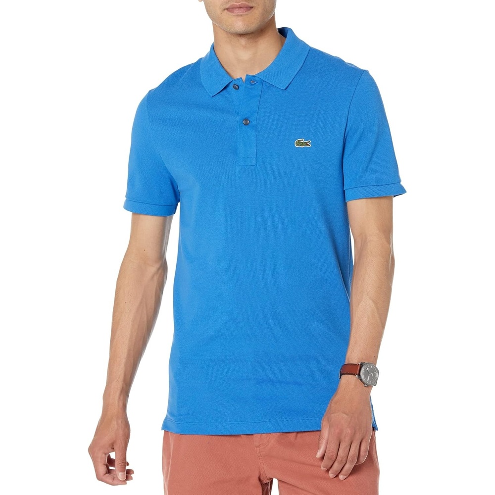 image:imageLacoste Mens Petit Piqu Slim Fit Polo ShirtKingdom
