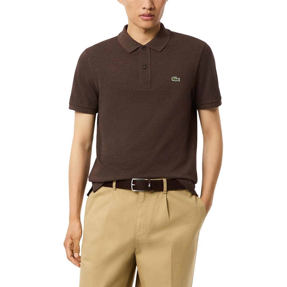 image:imageLacoste Mens Petit Piqu Slim Fit Polo ShirtTanin