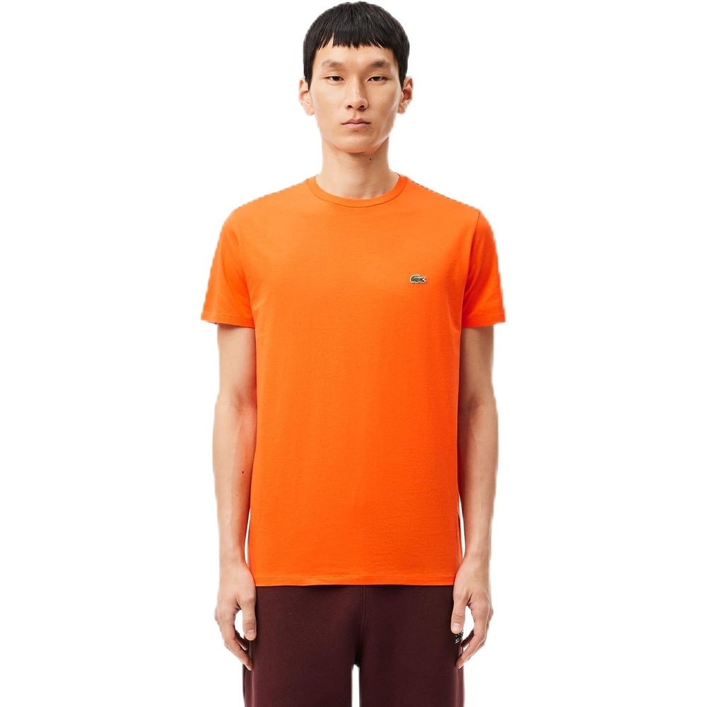 image:imageLacoste Mens Short Sleeve Pima Jersey Crew Neck TeeBuoy