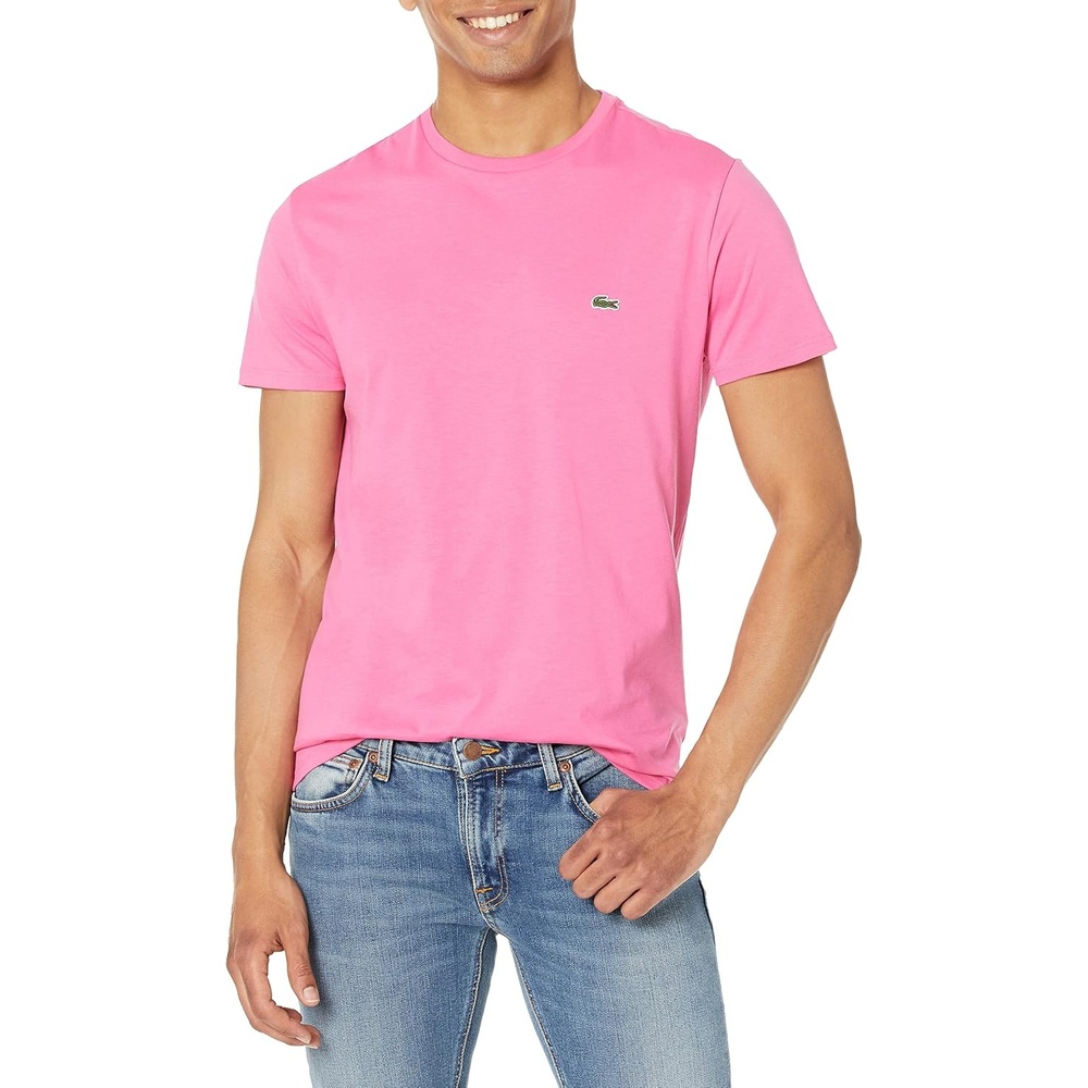 image:imageLacoste Mens Short Sleeve Pima Jersey Crew Neck TeeFriandise