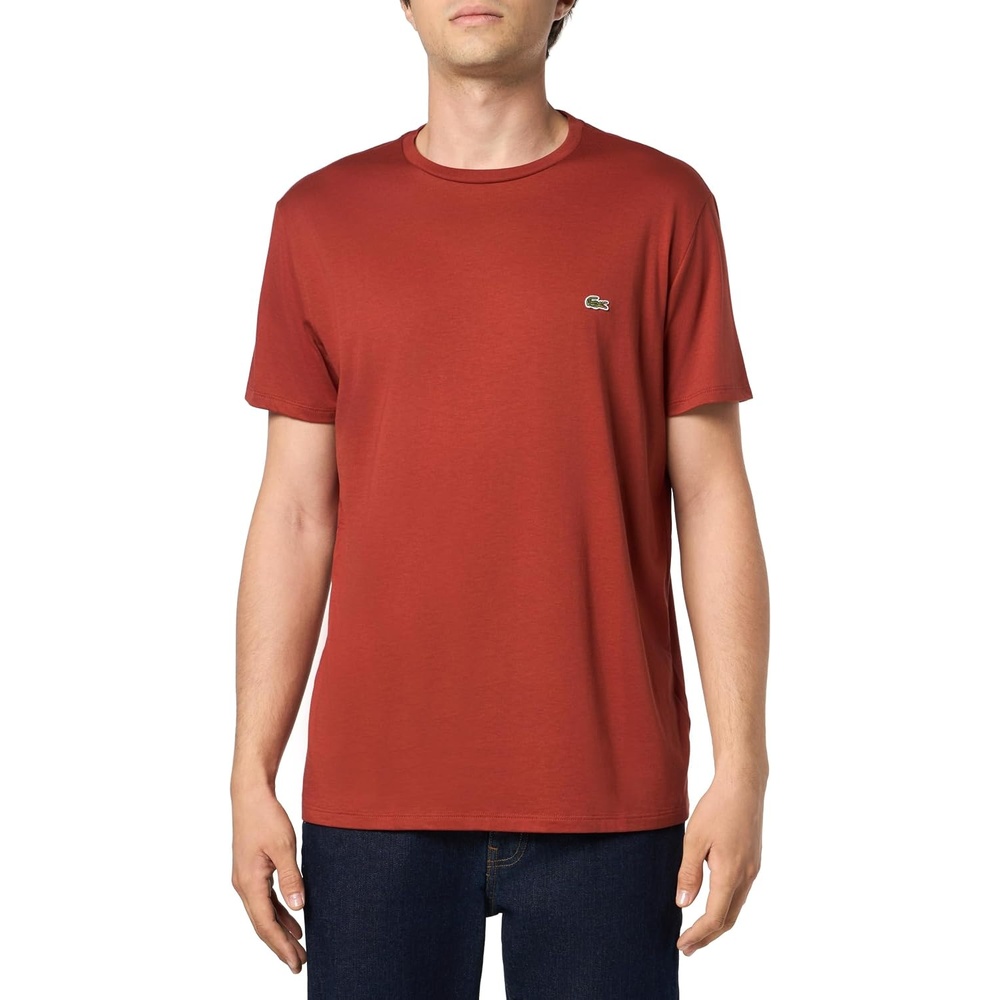 image:imageLacoste Mens Short Sleeve Pima Jersey Crew Neck TeeIberis