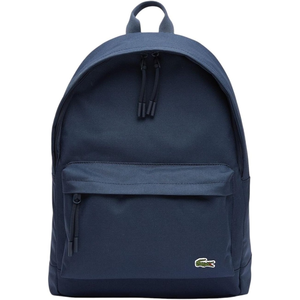 image:imageLacoste Mens Sinpople Monogramme Backpack Black One SizeMidnight Blue