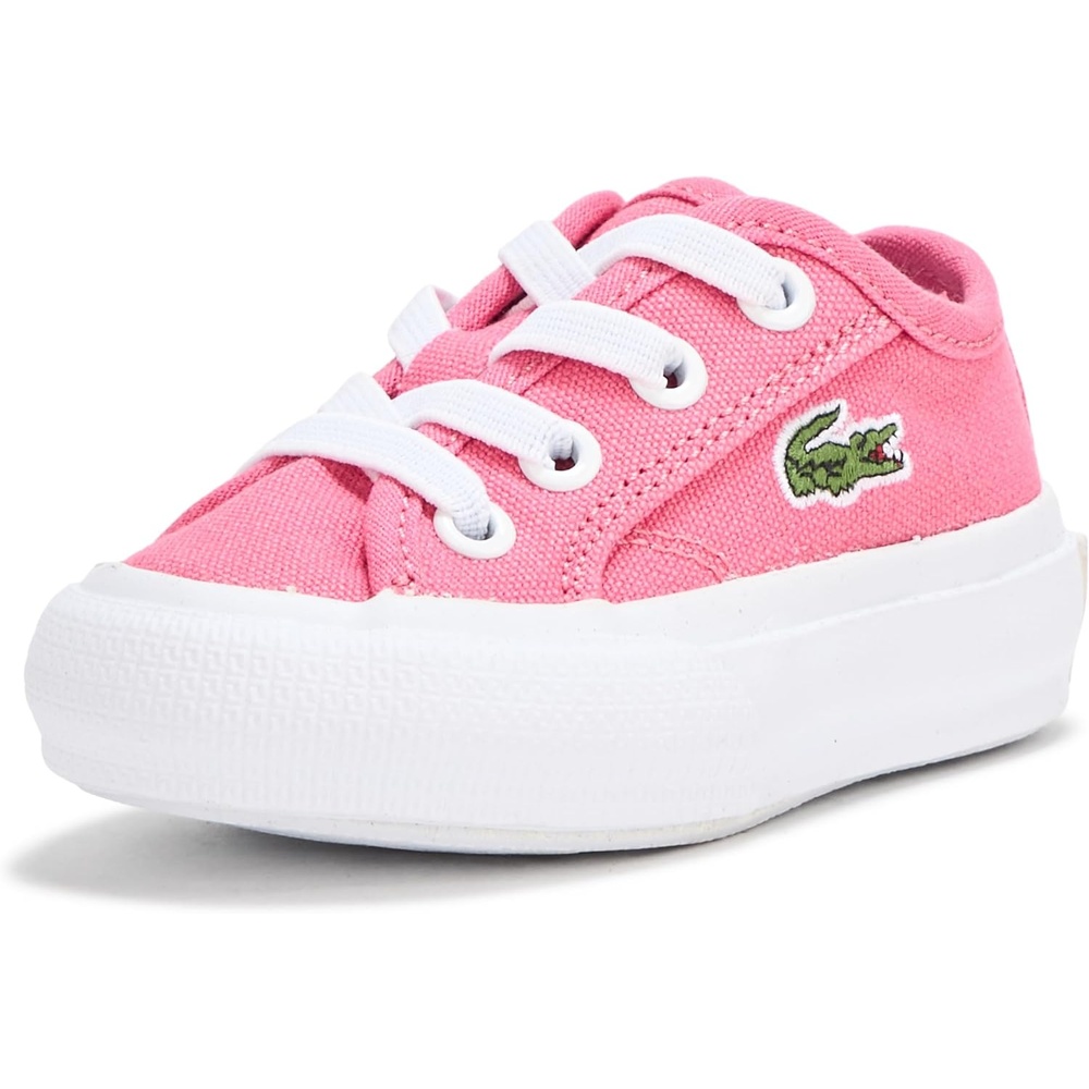image:imageLacoste UnisexChild Infants Backcourt SneakerPinkWhite