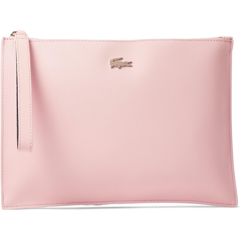 image:imageLacoste Womens Anna Clutch BagBaby PinkMidnight Blue