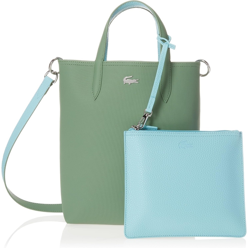 image:imageLacoste Womens Anna Large Vertical Tote BagMintSage Green