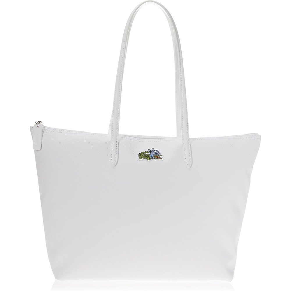 image:imageLacoste Womens L1212 Concept Vertical Shopping BagBlack Croco Bridgerton