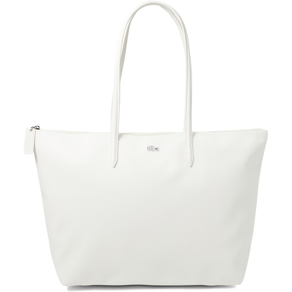 image:imageLacoste Womens L1212 Concept Vertical Shopping BagClean White