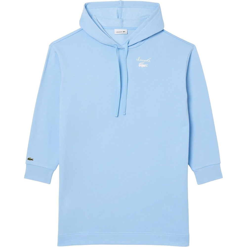 image:imageLacoste Womens Oversized Fleece Sweatshirt DressOverview