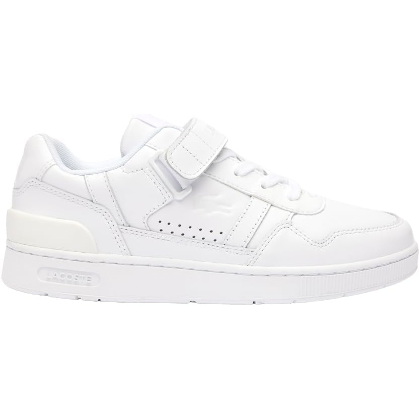 image:imageLacoste Womens TClip Velcro Leather SneakerWhiteWhite