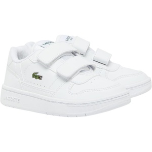 Lacoste Baby Boys’ Infant’s T-Clip Set Sneaker(White/White)