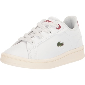 Lacoste Baby Carnaby Pro Trainers(White/Gardenia/Coulis)