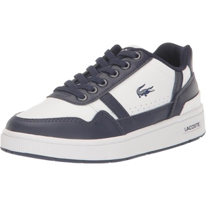 Lacoste Children’s T-Clip Sneakers(80’s Classic Contrast White/Navy)