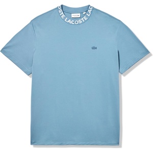 Lacoste Cotton Jersey Signature Print T-Shirt(Limestone)