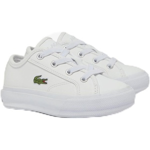 Lacoste Infant’s Backcourt Sneakers(Classic White/White)