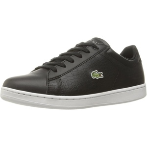Lacoste Infant’s Carnaby Evo Sneaker(Black Croco)