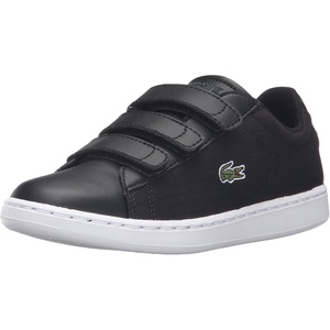 Lacoste Infant’s Carnaby Evo Sneaker(Black/White Strap)