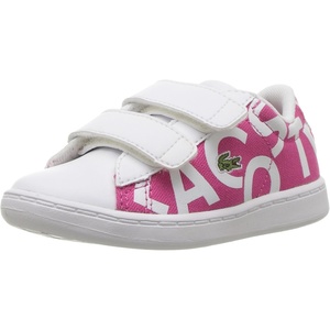Lacoste Infant’s Carnaby Evo Sneaker(Pink/White 5.0)