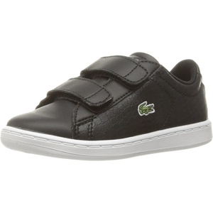 Lacoste Infant’s Carnaby Evo Sneaker(White/Black/Red Currant 4.0)