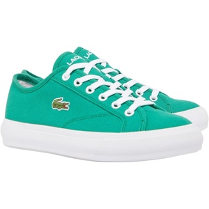 Lacoste Junior’s Backcourt Sneakers(Dark Ginger Green/Navy Blue 1.0)