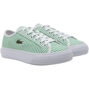 Lacoste Junior’s Backcourt Sneakers(Dark Ginger Green/Navy Blue 2.0)