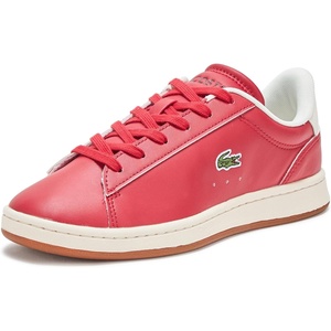 Lacoste Junior’s Carnaby Set Sneakers(Red & Off White)
