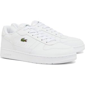 Lacoste Kids T-Clip Set Sneakers (Little Kid/Big Kid)(White)
