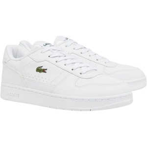 Lacoste Kids T-Clip Set Sneakers (Little Kid/Big Kid)(White/White)