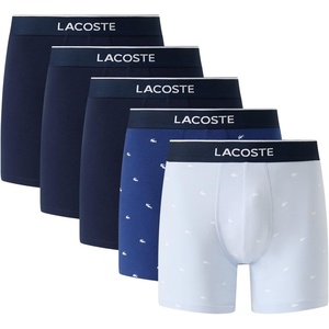 Lacoste Men’s 3 Pack Boxer Briefs(Phoenix Blue/Methylene/Navy Blue)