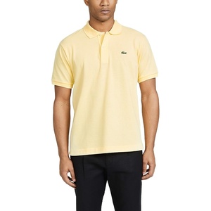 Lacoste Men’s Classic Fit L.12.12 Marl Polo Shirt(Napolitan Yellow)
