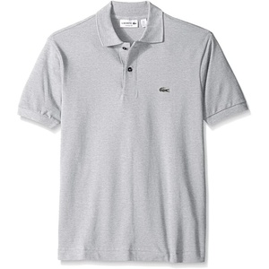 Lacoste Men’s Classic Fit L.12.12 Marl Polo Shirt(Silver Grey Chine)