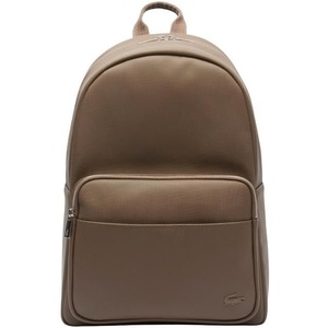 Lacoste Mens Classic Laptop Pocket Backpack, Brown, One Size(Brown)