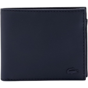 Lacoste Mens Classic Medium Billfold Coin Wallet(Midnight Blue)
