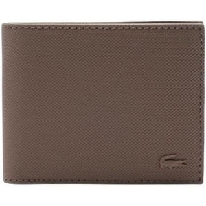 Lacoste Men’s Classic Small Billfold Wallet, Black, One Size(Morel)