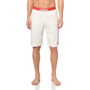 Lacoste Men’s Contrast Logo Waistband Lounge Shorts(Candle)