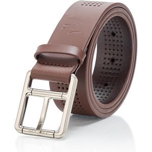 Lacoste Men’s Leather Belt(Black)