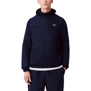 Lacoste Men’s Lightweight Performance Zip Jacket(Navy Blue/Navy Blue/Navy)