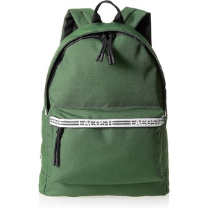 Lacoste Men’s Neocroc Backpack, Tape Brown/Opium Black, Large(Green)