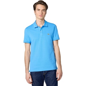 Lacoste Men’s Petit Piqué Slim Fit Polo Shirt(Argentine Blue)