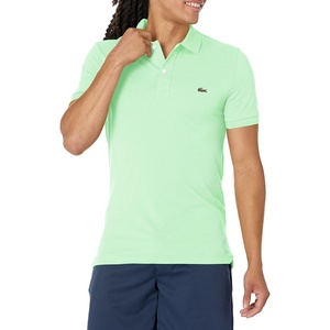 Lacoste Men’s Petit Piqué Slim Fit Polo Shirt(Ash)