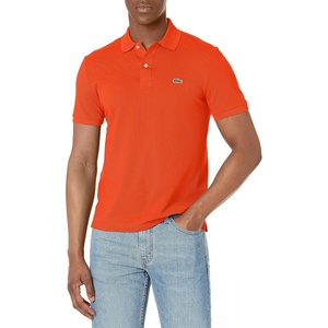 Lacoste Men’s Petit Piqué Slim Fit Polo Shirt(Sunrise)