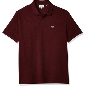 Lacoste Men’s Petit Piqué Slim Fit Polo Shirt(Vine Chine)