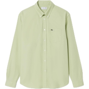 Lacoste Men’s Regular Fit Oxford Shirt(Birch/Birch)
